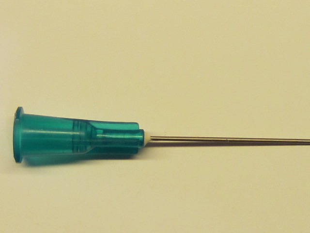 1pc. PRECISION TURQUOISE(23ga) 1\" GLUE TIP